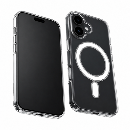 Apple iPhone 17 clear protective MagSafe phone case