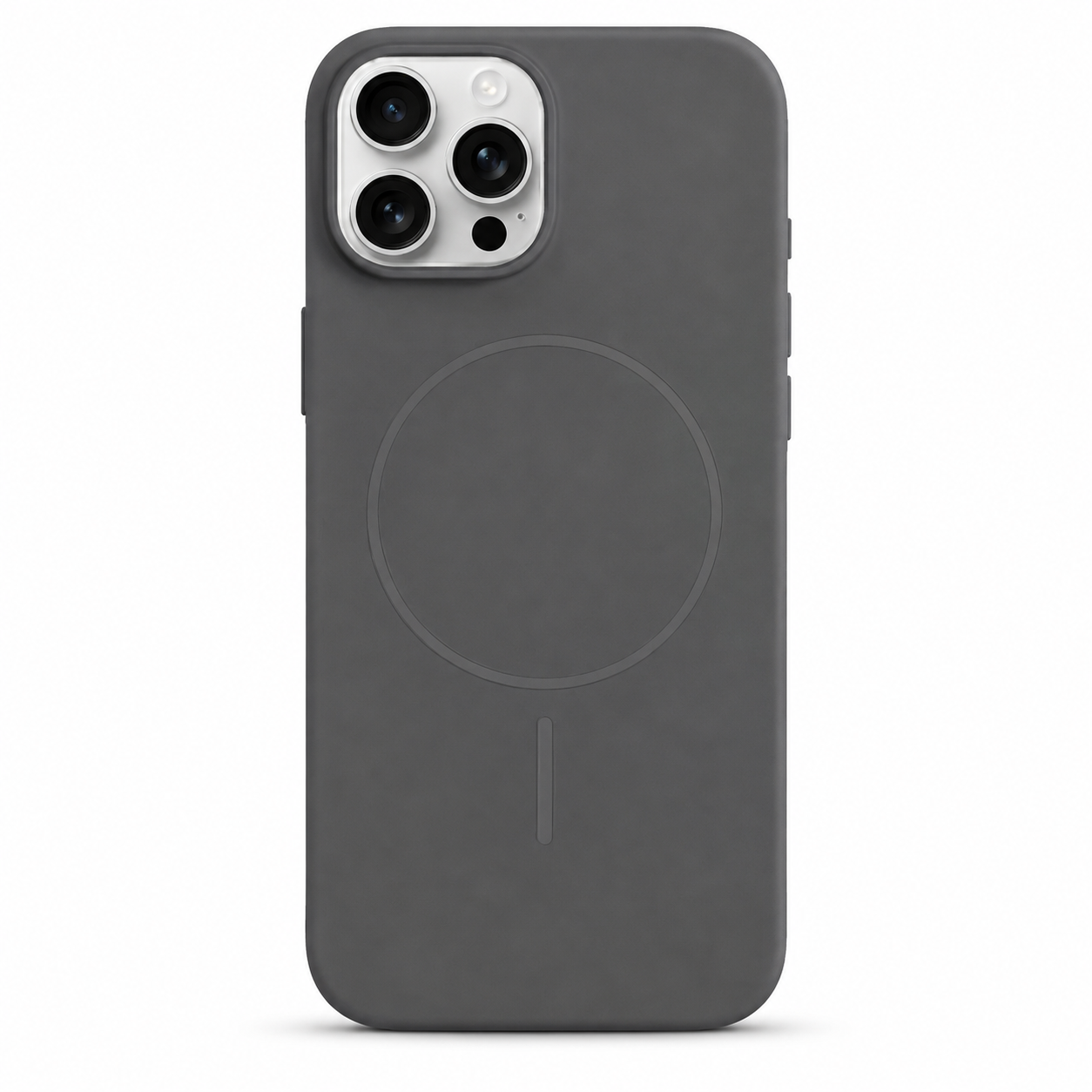 Grey MagSafe Vibrant Silicone case for Apple iPhone 12 / 12 Pro
