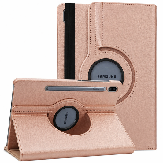 Slim Tablet Case –Rose Gold 360 Rotating Design | Protective Case