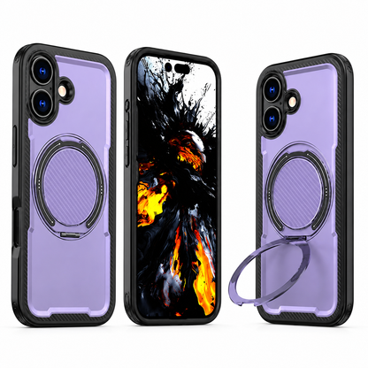 Slim Purple MagSafe Case Wireless Charging Compatible Protective Phone Cover