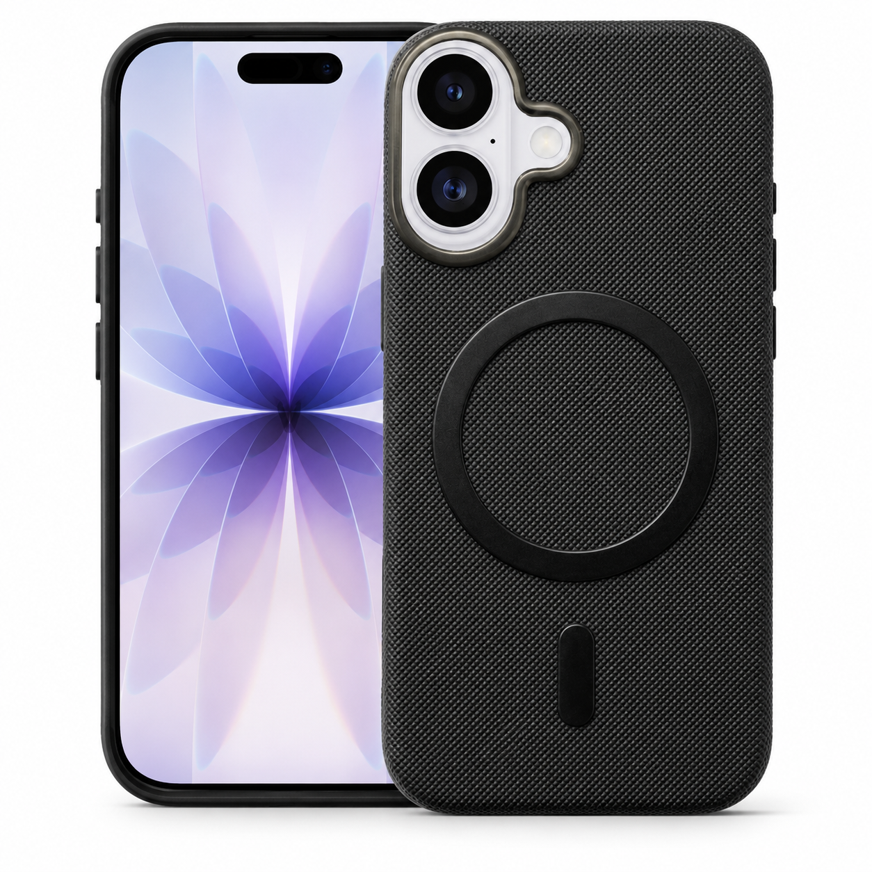Slim Protective Case for iPhone 17 with black phone cover, anti scratch phone cover, and MagSafe case