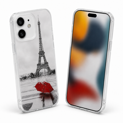 Paris Umbrella iPhone 12 protective MagSafe phone cover