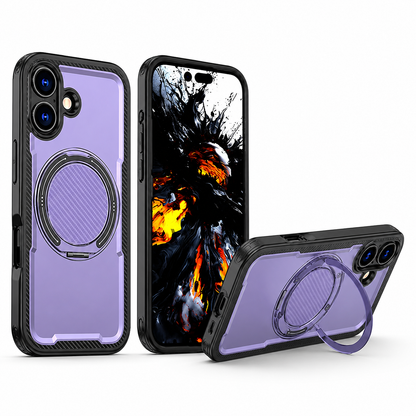 Apple iPhone 16 Protective Case Military Grade MagSafe Cover Purple