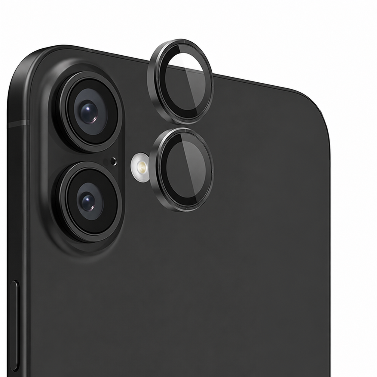 SP Black Camera Ring Protector for Apple iPhone 17