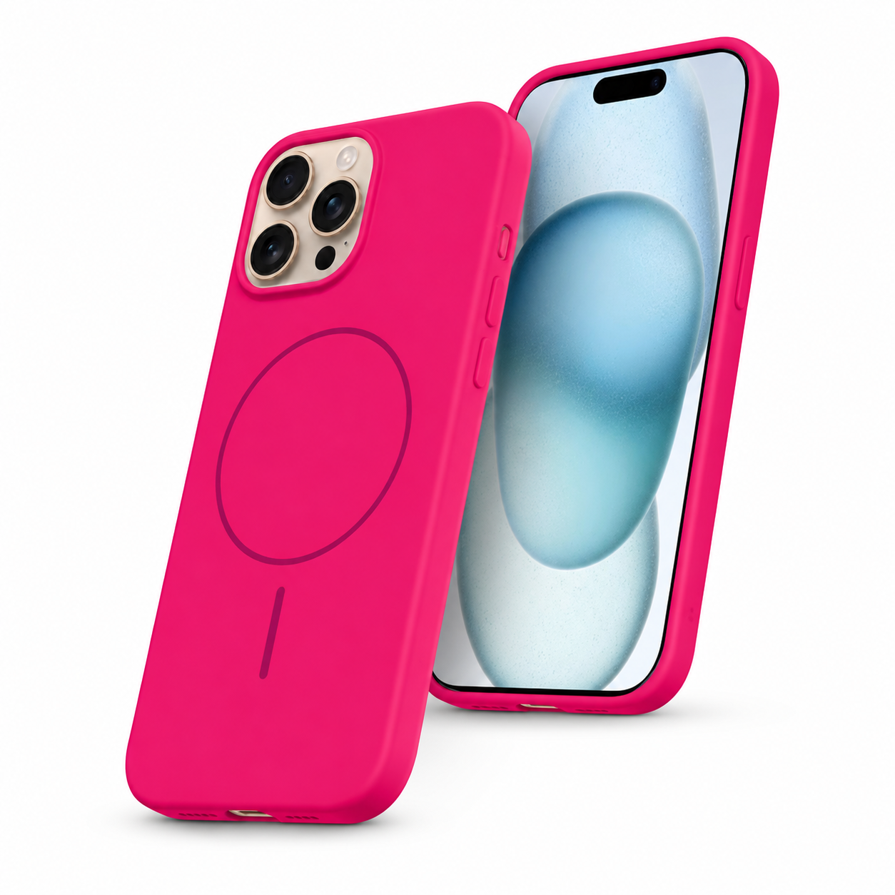 Hot pink shockproof case for Apple iPhone 12 Pro 6.1 inch