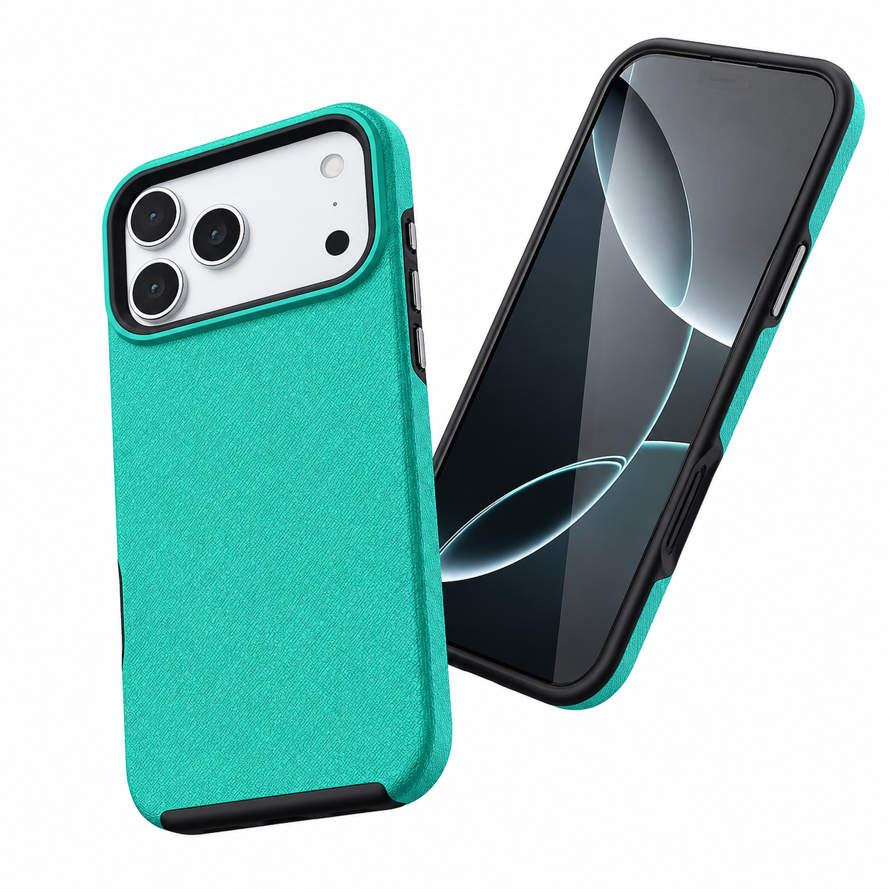 Apple iPhone 17 Pro Max Teal Phone Case Protective Mobile Cover Impact Resistant Case