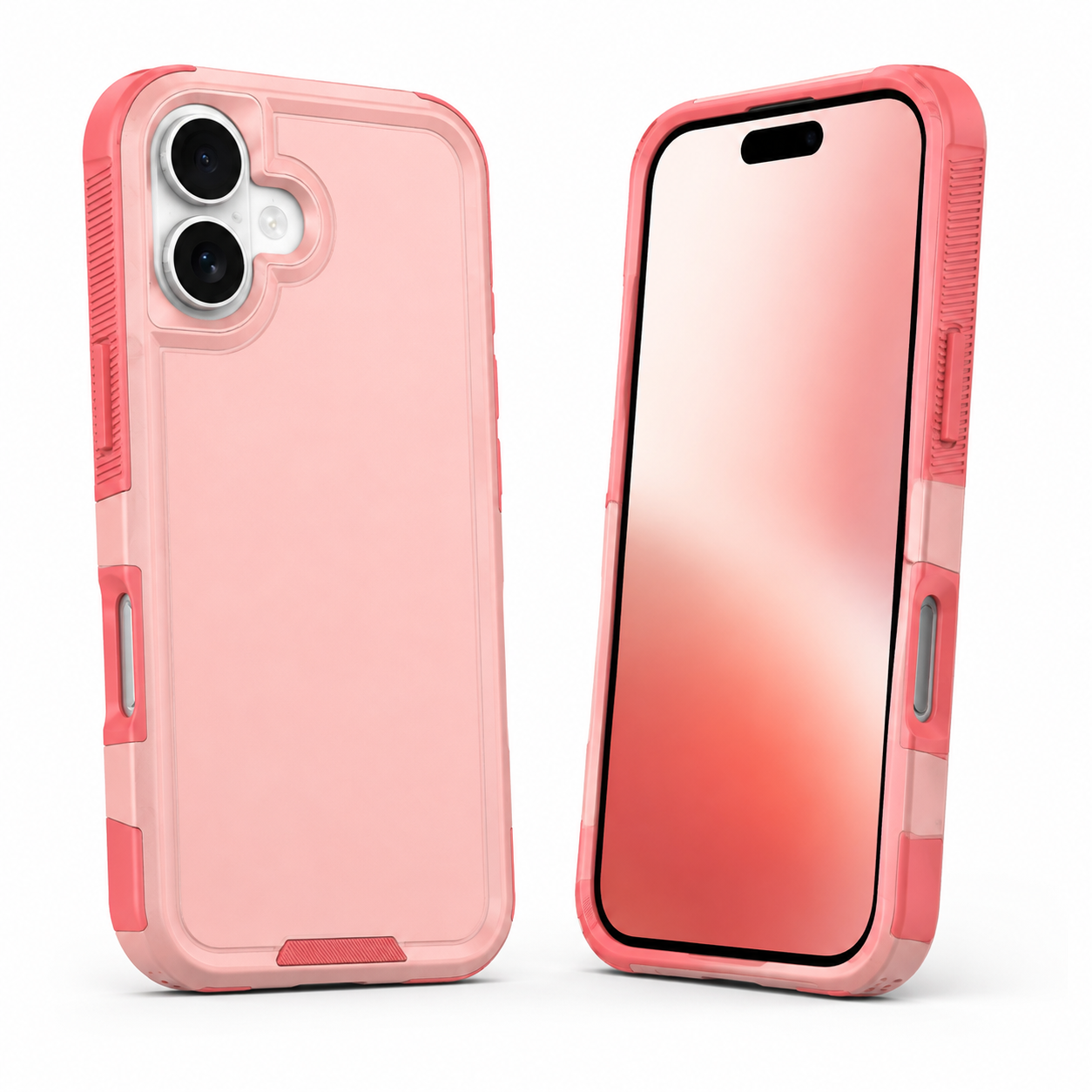 Slim pink Comm Lite impact resistant case for Apple iPhone 17