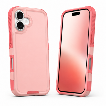 Slim pink Comm Lite impact resistant case for Apple iPhone 17