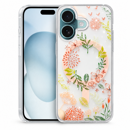 Beautiful Day MagSafe Case, Apple iPhone 16 Case, Floral Transparent Phone Cover, Designer Mobile Case