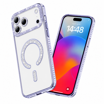 Designer Glitter Phone Case for Apple iPhone 18 Pro Max Durable Mobile Cover