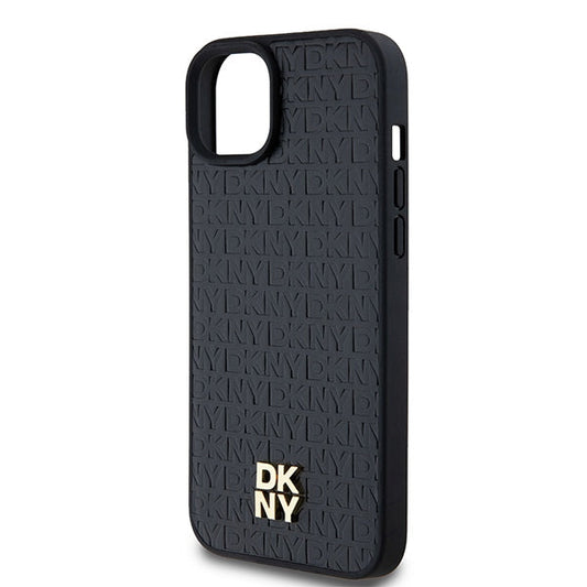 DKNY HC Magsafe PU Repeat Pattern with Stack Logo