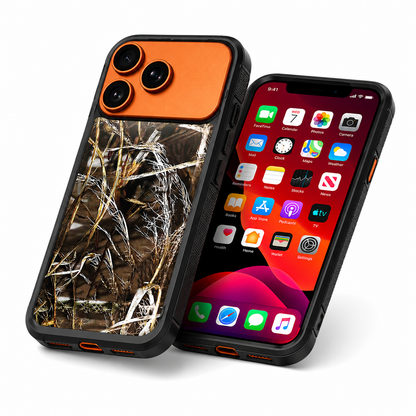 Heavy Duty Camouflage Phone Cover for Apple iPhone 17 Pro Max with Protective Rugged Case