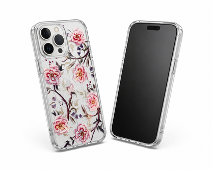 Rose flower iPhone 12 protective MagSafe phone cover