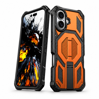 iPhone 17 impact resistant case with kickstand