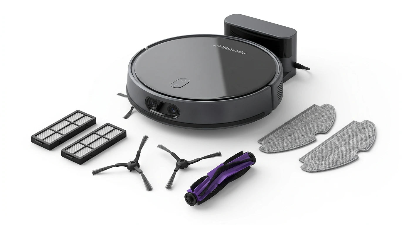 smart tech store Canada. premium tech accessories Canada. 3i G10+ Accessory Kit. Gallery image 7. Lines name one specific SKU—never substitute a generic lookalike from the category. After review passes, each render should still read as a fresh studio viewpoint of that same physical unit.