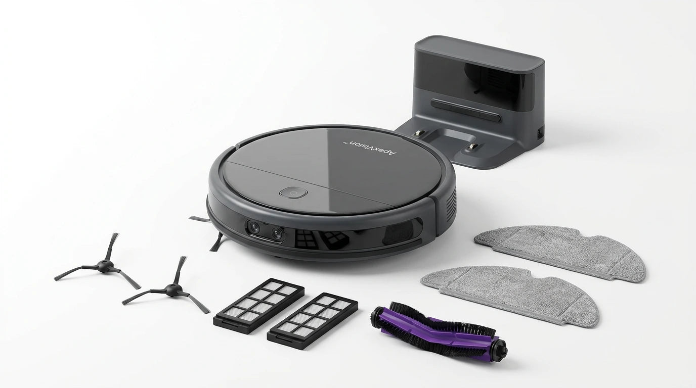 smart tech store Canada. premium tech accessories Canada. 3i G10+ Accessory Kit. Gallery image 8. Lines name one specific SKU—never substitute a generic lookalike from the category. After review passes, each render should still read as a fresh studio viewpoint of that same physical unit.
