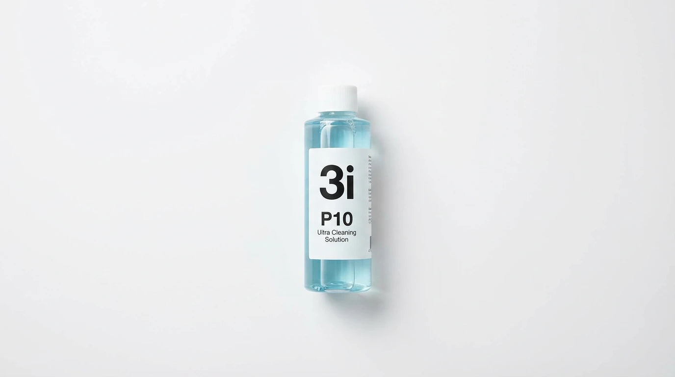 cutting edge electronics online Canada. smart tech store Canada. 3i P10 Ultra Cleaning Solution. Gallery image 4. Lines name one specific SKU—never substitute a generic lookalike from the category. After review passes, each render should still read as a fresh studio viewpoint of that same physical unit.