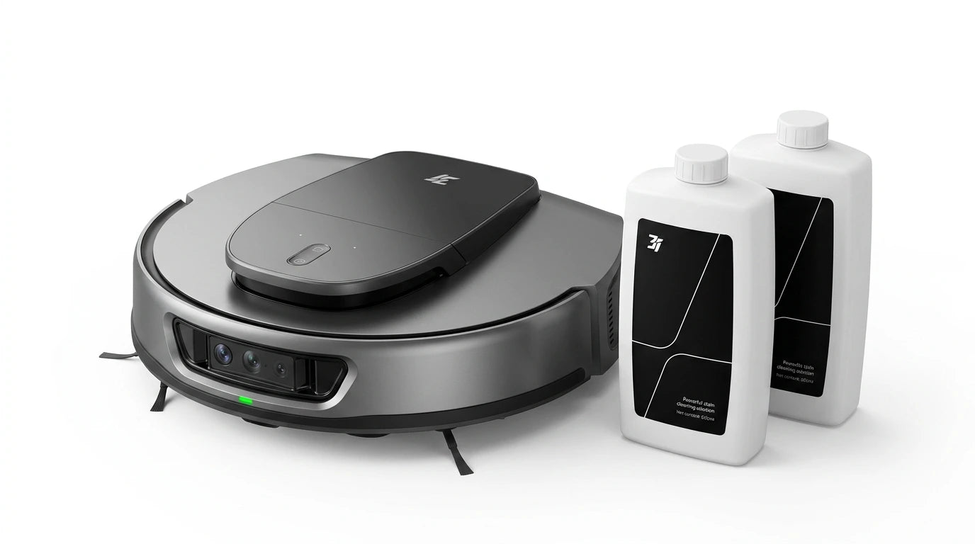 smart tech store Canada. premium tech accessories Canada. 3i S10 Ultra Cleaning Solution. Gallery image 7. Lines name one specific SKU—never substitute a generic lookalike from the category. After review passes, each render should still read as a fresh studio viewpoint of that same physical unit.