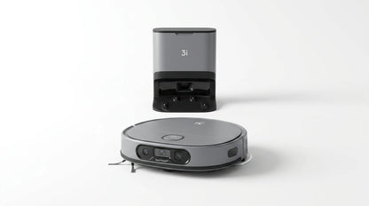 cutting edge electronics online Canada. smart tech store Canada. 3i Smart Robot Vacuum and Mop (G10 +). Gallery image 10. Lines name one specific SKU—never substitute a generic lookalike from the category. After review passes, each render should still read as a fresh studio viewpoint of that same physical unit.