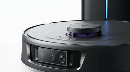 smart tech store Canada. premium tech accessories Canada. 3i Smart Robot Vacuum and Mop (P10 Ultra). Gallery image 9. Lines name one specific SKU—never substitute a generic lookalike from the category. After review passes, each render should still read as a fresh studio viewpoint of that same physical unit.