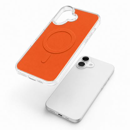 Apple iPhone 17 Orange MagSafe Magnetic Protective Mobile Cover