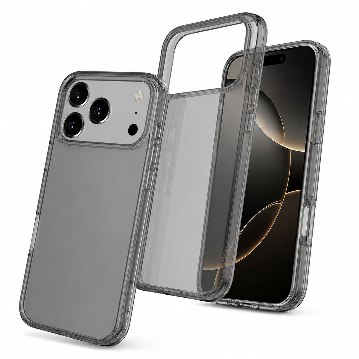 Apple iPhone 18 Pro Max Transparent Case Smoke Clear Mobile Cover MagSafe Compatible Phone Case