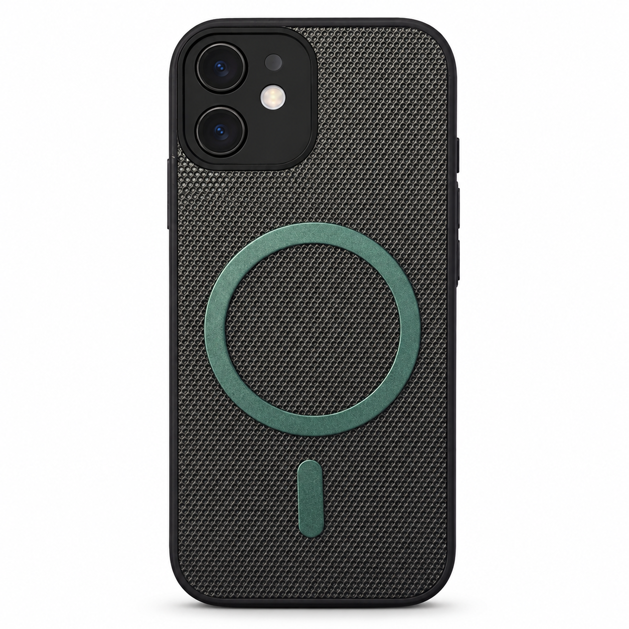 Green MagSafe Grip Weave case for Apple iPhone 12 / 12 Pro