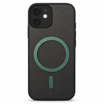 Green MagSafe Grip Weave case for Apple iPhone 12 / 12 Pro