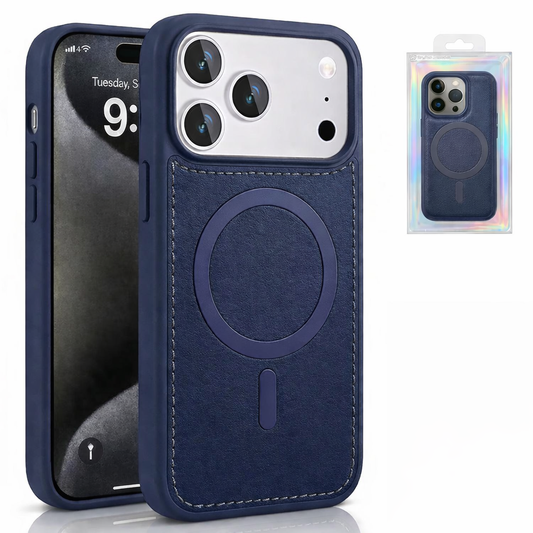 Dual Layer Phone Case – Blue Rich Craft Cover MagSafe Compatible