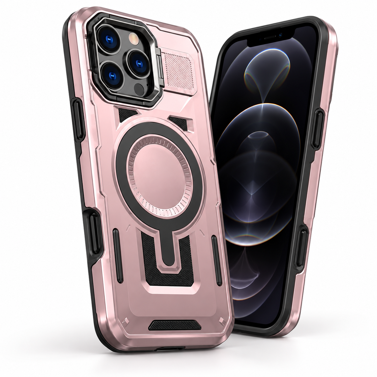 Shield Mate case in rose gold for Apple iPhone 12 / 12 Pro.