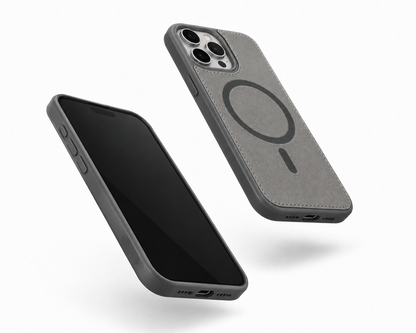 Slim MagSafe compatible grey iPhone 12 Pro case