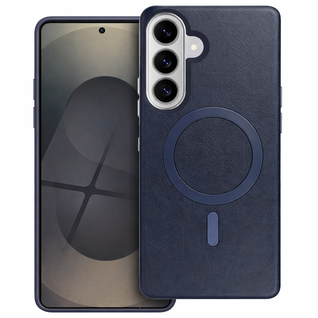 Dual Layer Phone Case – Navy Plush Cover MagSafe Compatible