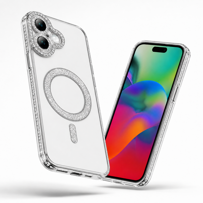 Durable MagSafe Compatible Protective Case for Apple iPhone 17 with Scratch-Resistant Clear Back