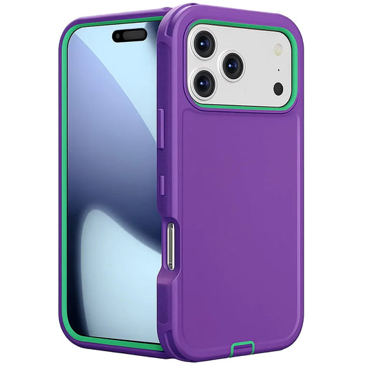 Apple iPhone 18 Pro Max Purple Triple Protection Case, Shockproof Phone Case, MagSafe Case, Protective Mobile Cover