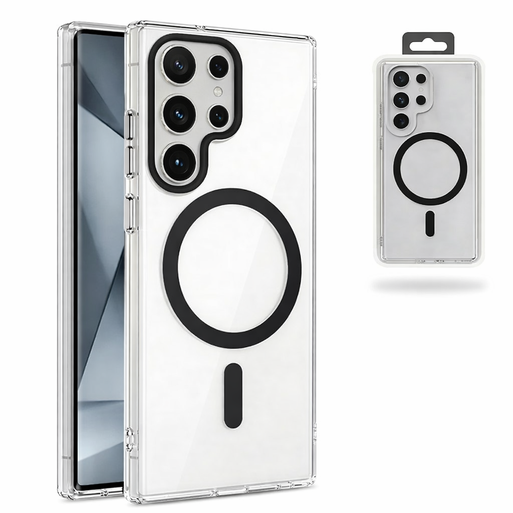 Dual Layer Phone Case – Black Spectra Cover MagSafe Compatible