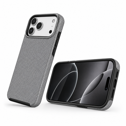Grey Smartphone Case Military Grade Phone Case Anti Scratch Mobile Cover for Apple iPhone 17 Pro
