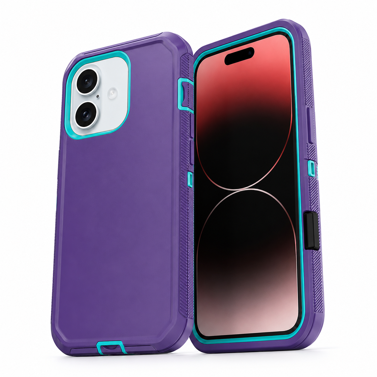 Rugged Apple iPhone 17 case with raised camera protection