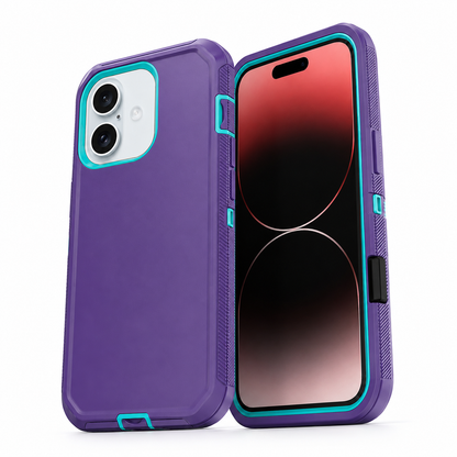 Rugged Apple iPhone 17 case with raised camera protection