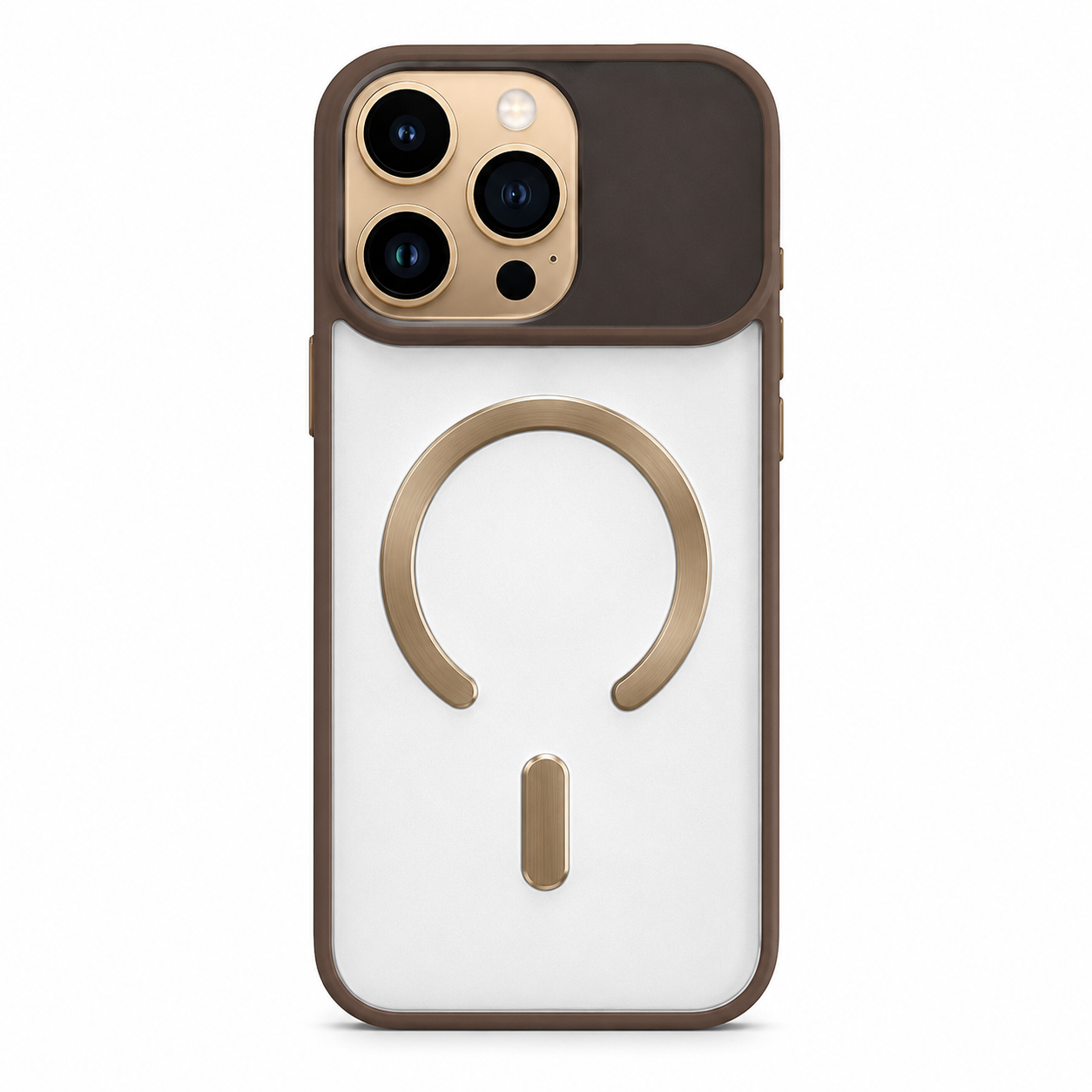 Desert gold Arctic Mist MagSafe case for Apple iPhone 12 / 12 Pro