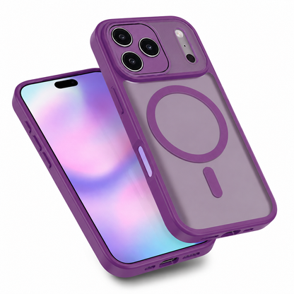 Matt Rubberized MagSafe Case for Apple iPhone 18 Pro – Deep Purple