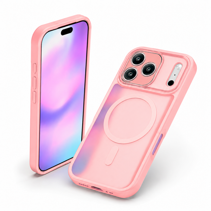 Slim Rose Gold iPhone 17 Pro Max Case, Military Grade Phone Case, Impact Resistant Mobile Cover.