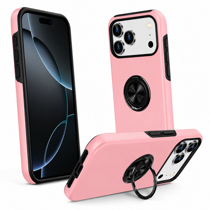 Invisible Ring Stand Case, Military Grade iPhone 18 Pro Max Case, Premium Protective Phone Cover

