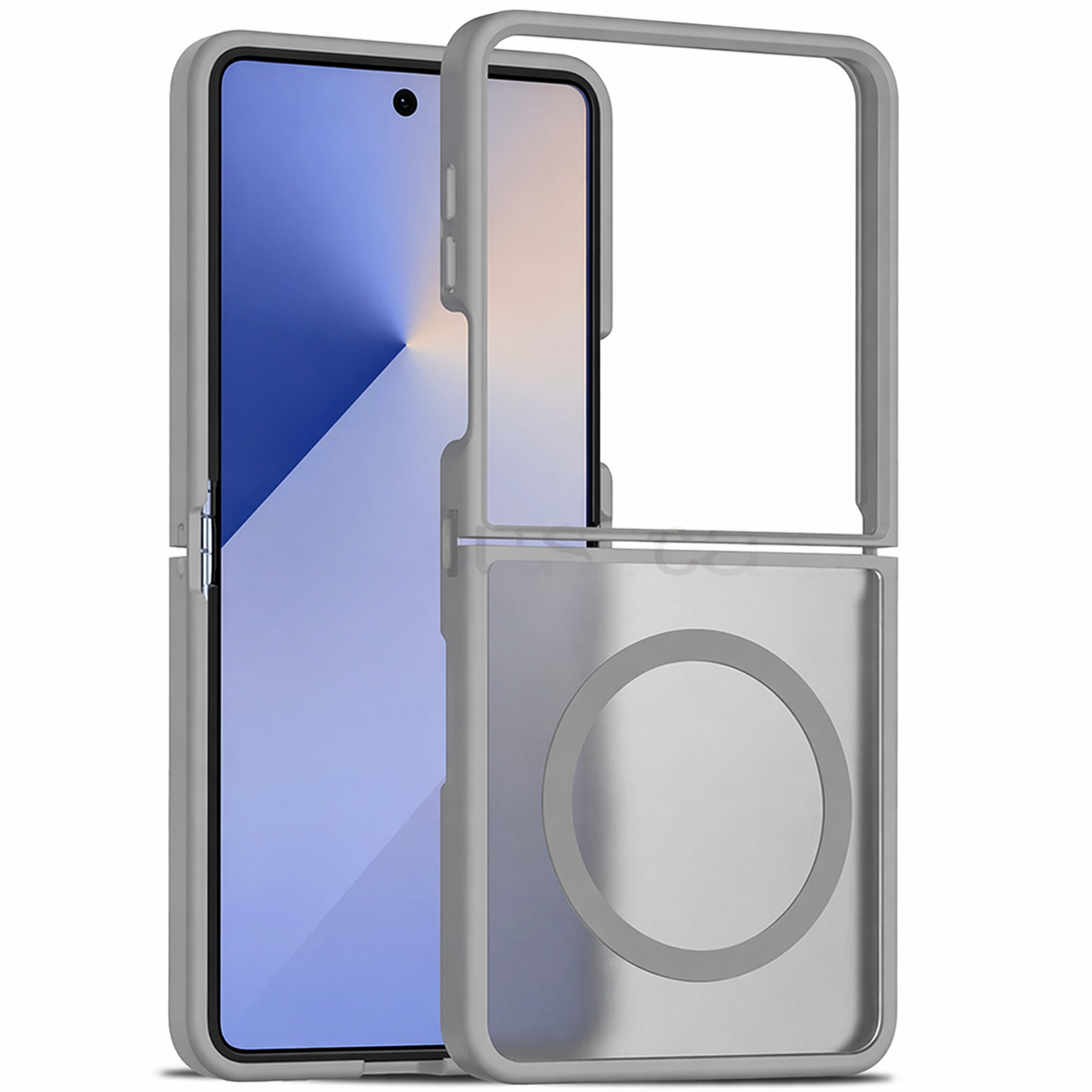 Dual Layer Phone Case – Grey Link Shield Cover MagSafe Compatible