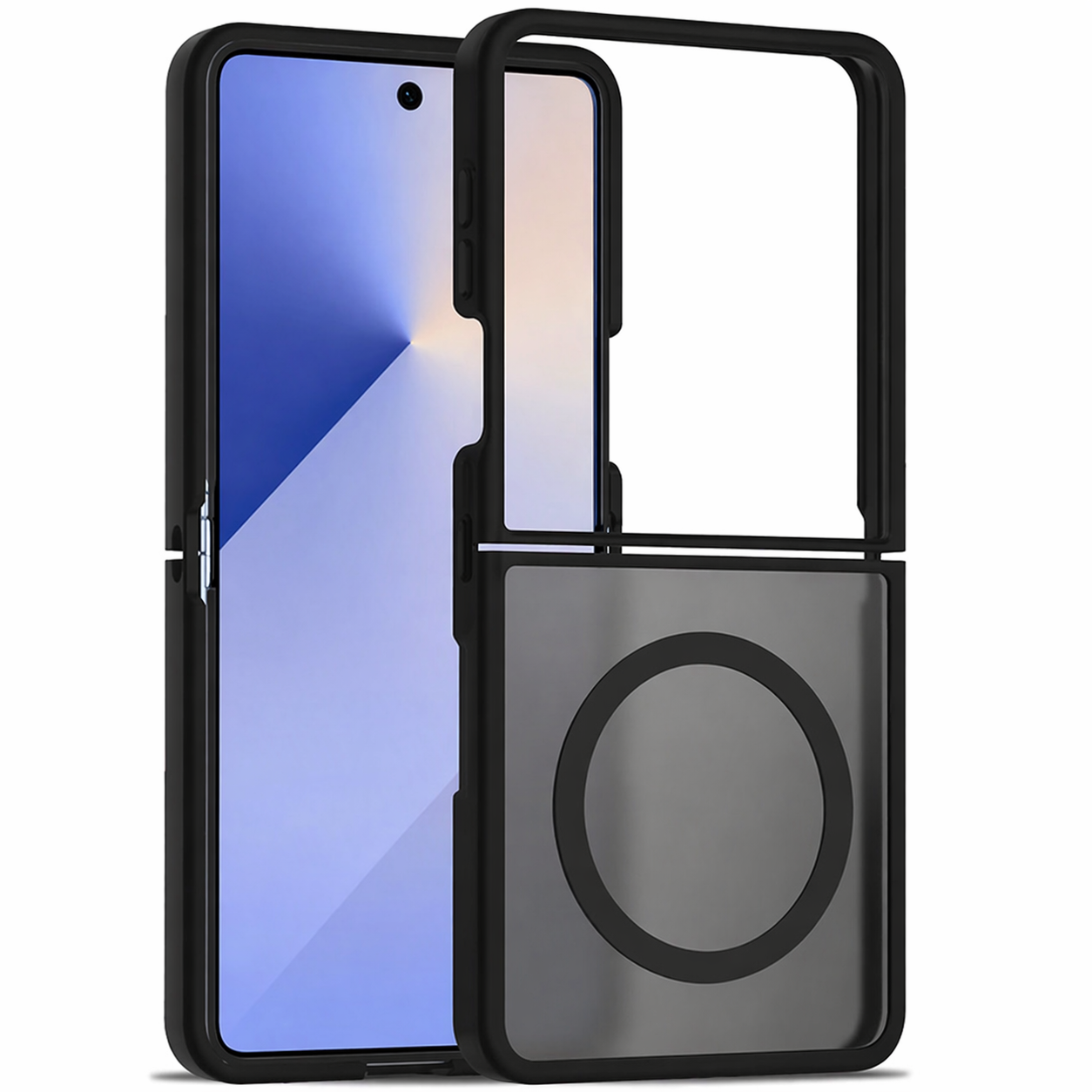 Dual Layer Phone Case – Black Link Shield Cover MagSafe Compatible