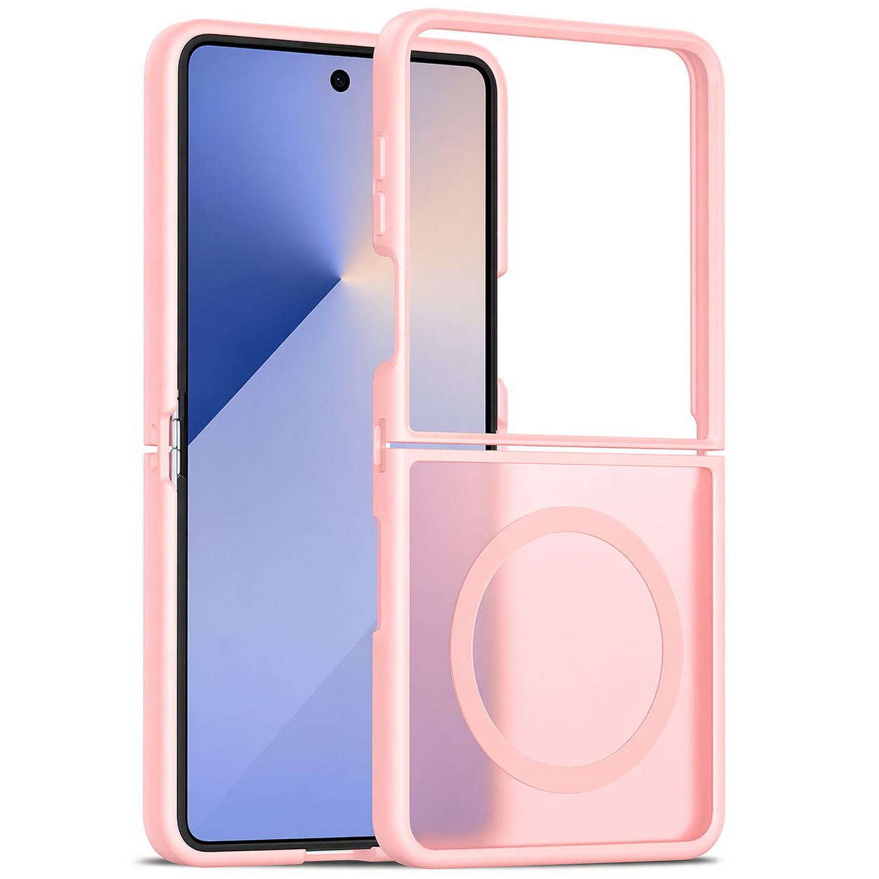Dual Layer Phone Case – Rose Gold Link Shield Cover MagSafe Compatible