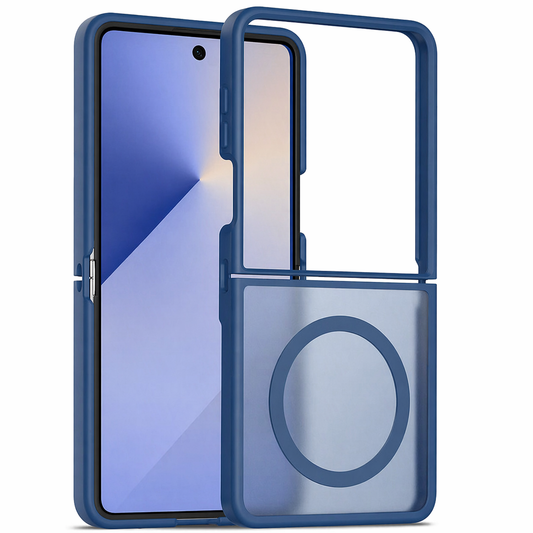 Dual Layer Phone Case – Blue Link Shield Cover MagSafe Compatible