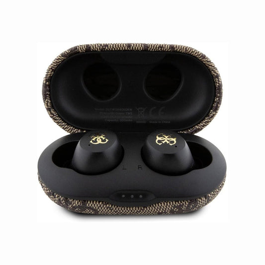 Guess TWS ENC 4G PU Metal Logo