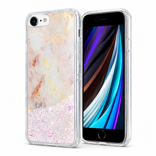 Clear Phone Case – White Water Slim Protective Cover