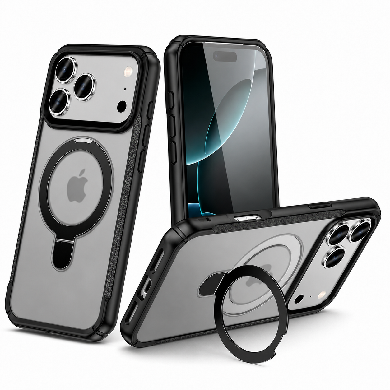 Slim Clear MagSafe Vivid Design Case for Apple iPhone 17 Pro Max clear cover