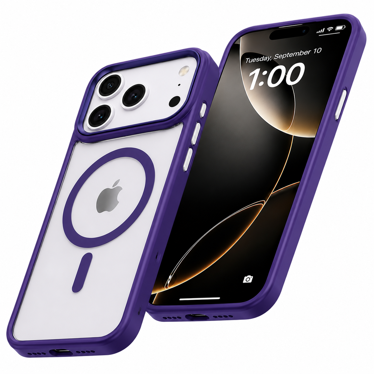 Military Grade Phone Case, Wireless Charging Compatible Case, Durable Smartphone Case, Anti Scratch Phone Cover